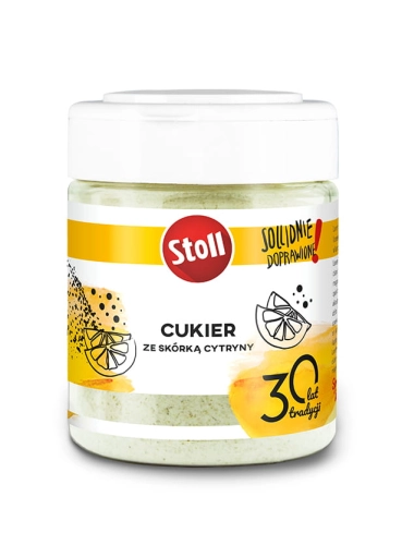 Cukier ze skórką cytryny